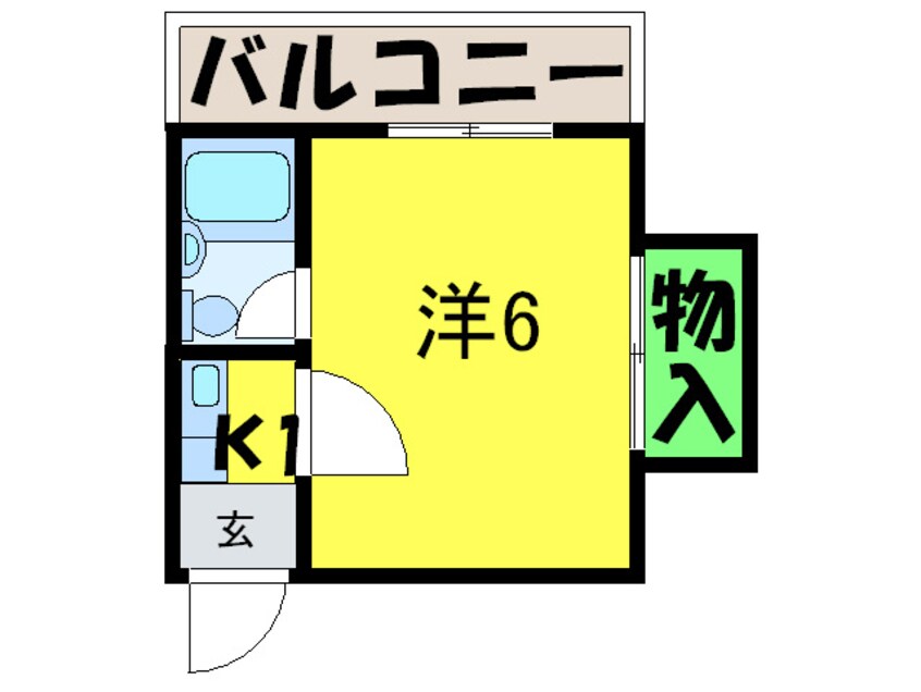 間取図 ハイム上高地７番館