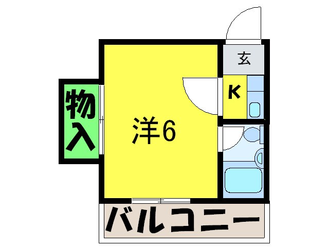 間取り図 ハイム上高地７番館