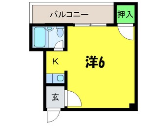 間取図 ハイム上高地７番館