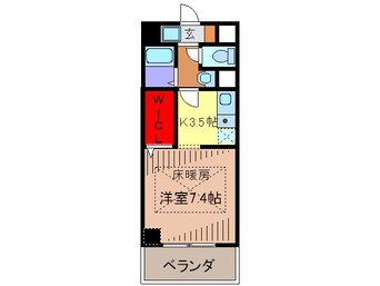 間取図 フローライト蛍池