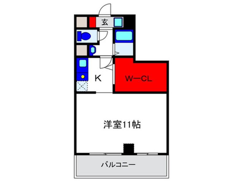 間取図 フローライト蛍池