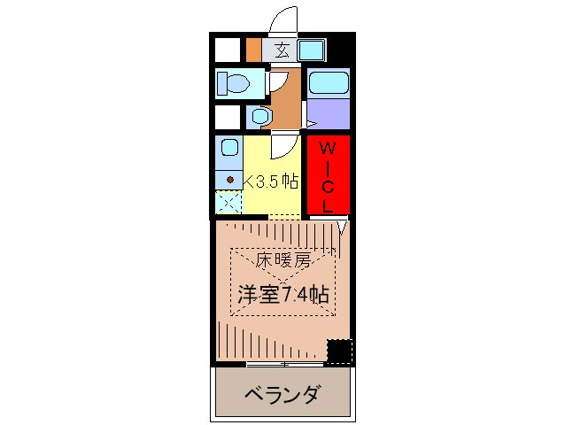 間取り図 フローライト蛍池