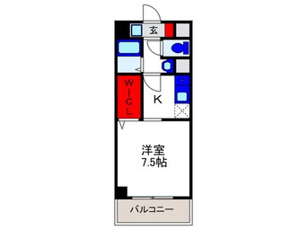間取図 フローライト蛍池