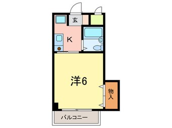 間取図 ジョリ・メゾン魚崎