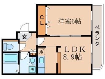 間取図 サンクラ－ジュ山科駅前