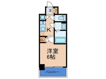 間取図 ﾚｼﾞｭｰﾙｱｯｼｭOSAKAﾃﾞｲﾌｨｰﾙ（1103）