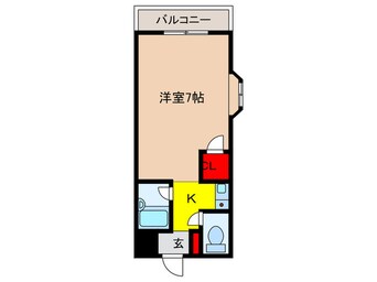 間取図 メゾン錦