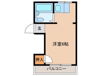 間取図 コーポコナカ