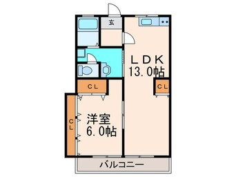 間取図 西田マンション