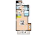 シャト－ルナ 1Kの間取り