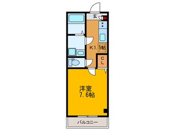 間取図 ミ・アトーレ