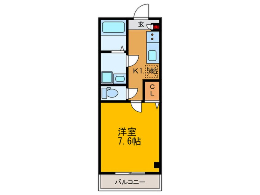 間取図 ミ・アトーレ