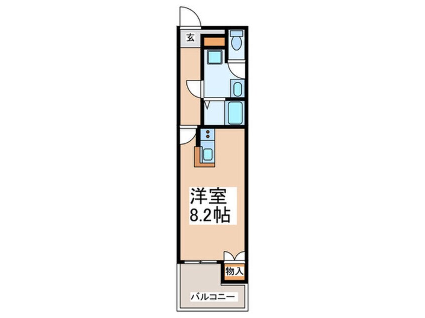 間取図 ミ・アトーレ