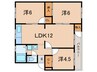 東垂水住宅7号棟(503) 3LDKの間取り