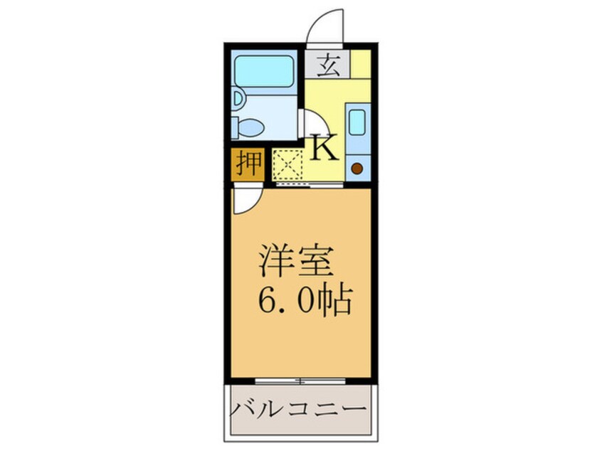 間取図 シロハイヌ新大阪