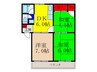 オ－テｲ－ハイツ池田 3DKの間取り
