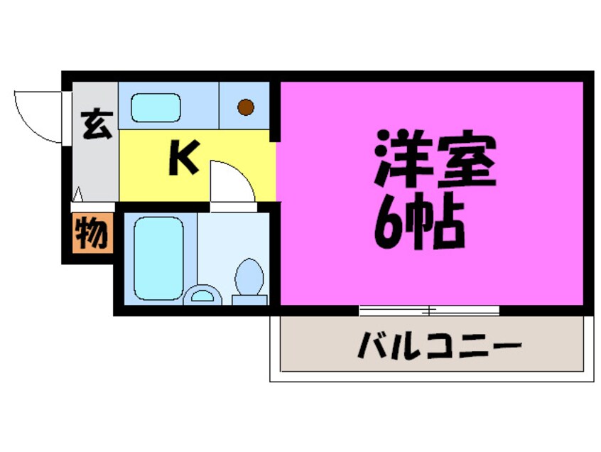 間取図 マスタ－ズエル綾園