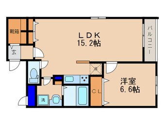 間取図 ボヌール・ロジェ