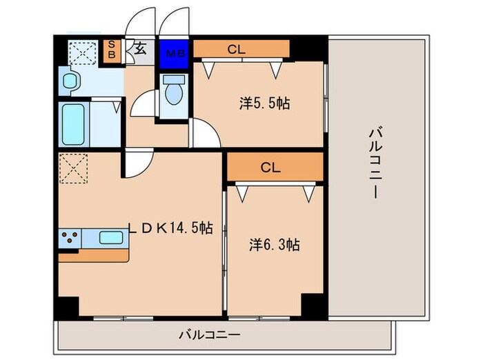 間取り図 Ｓ－ＦＯＲＴ都島ＫＥＲＳ