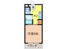エンジェリ寿 1Kの間取り