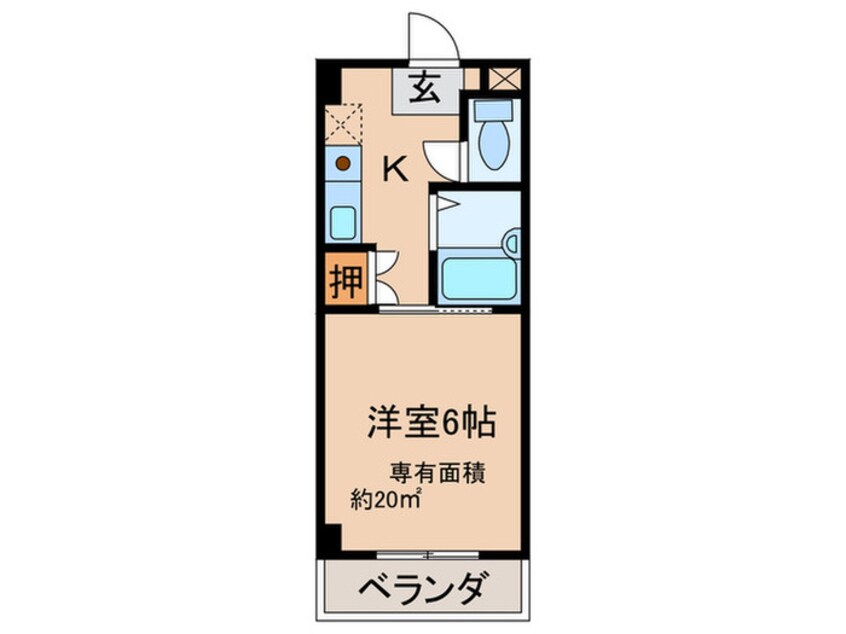 間取図 エンジェリ寿