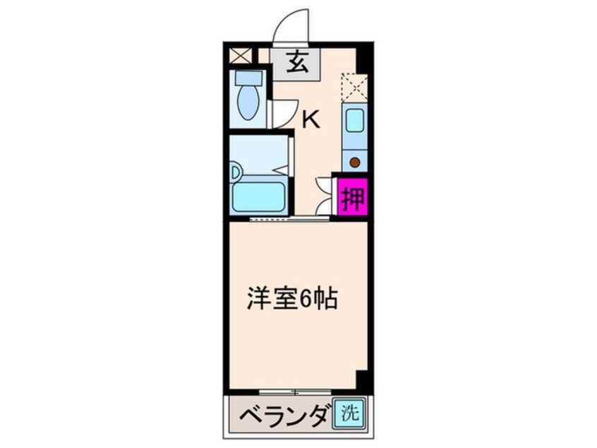 間取図 エンジェリ寿