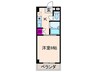 エンジェリ寿 1Kの間取り