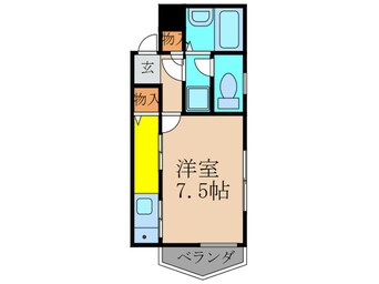 間取図 アンフィニジョア六甲