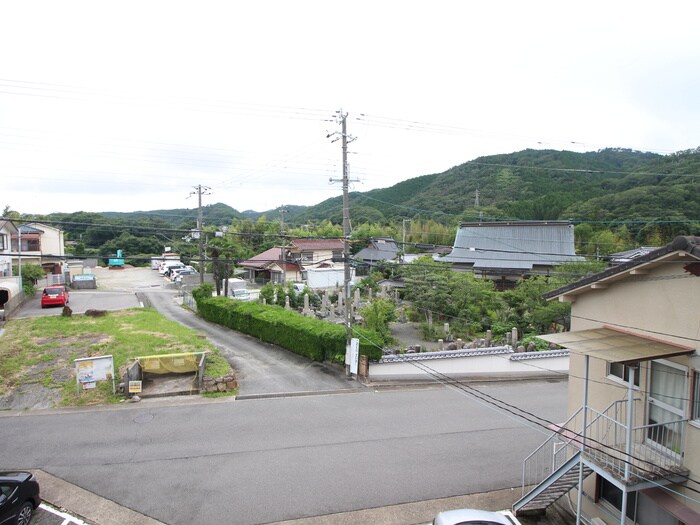 室内からの展望 東本文化