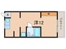 寺口ハイツ 1Rの間取り