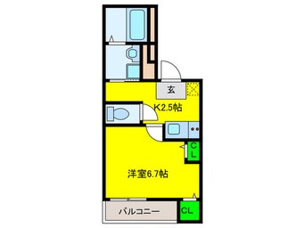 間取図 フジパレス堺香ヶ丘ウエスト