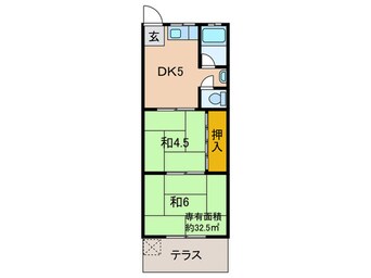 間取図 田中文化住宅