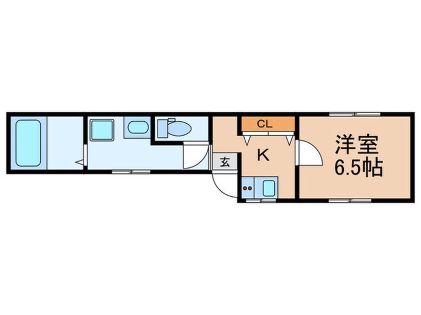 間取図 T-RISE塚本