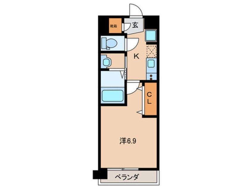 間取図 Ｌｕｘｅ塚口