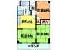メゾンミナミノ 3DKの間取り