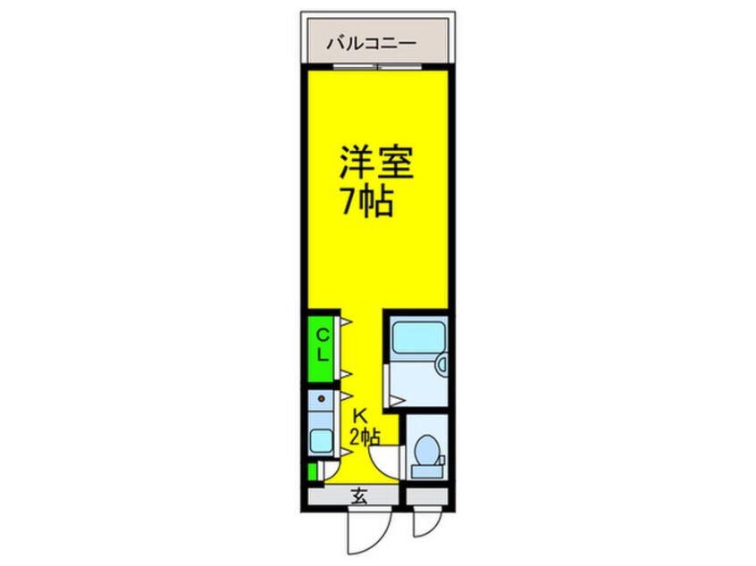 間取図 ラガールあびこ