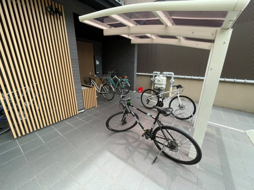 駐輪場 京乃双葉マンション
