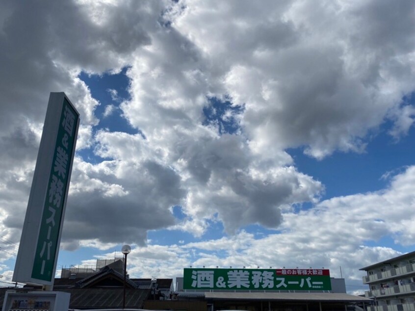 業務スーパー(ディスカウントショップ)まで100m ルネパーク岸和田