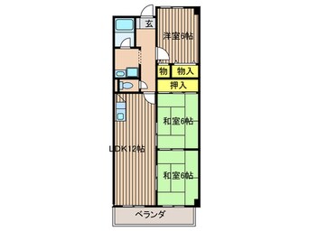 間取図 ラフィネ芳樹