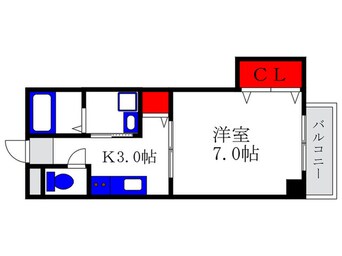間取図 マノア－ル曽根