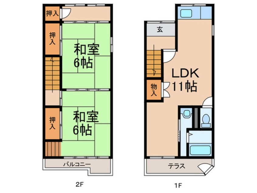 間取図 坂上ハウス