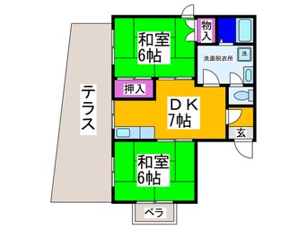 間取図 パールハイツ