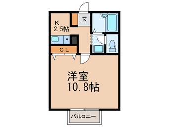 間取図 ソレアードⅠ