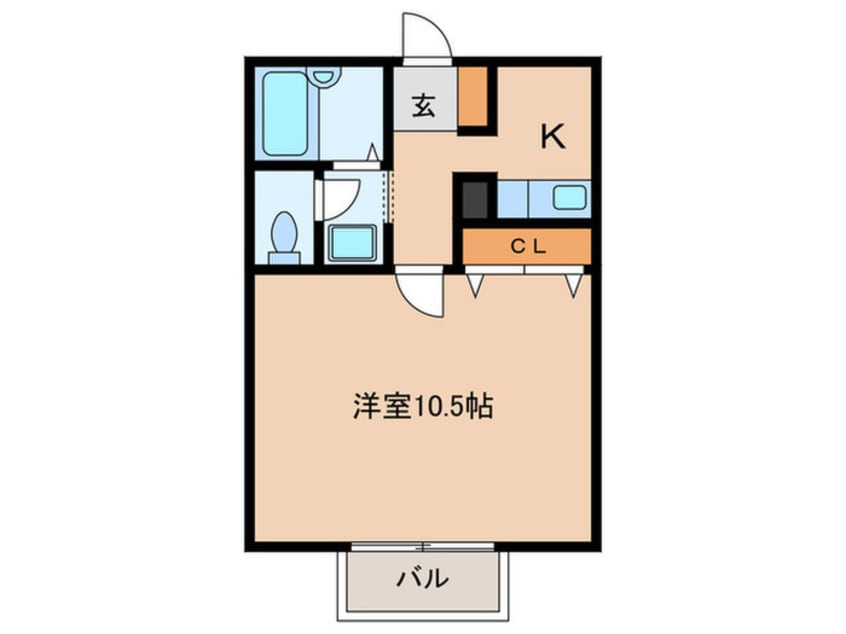 間取図 ソレアードⅠ