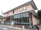 ライフ宝ヶ池店(スーパー)まで600m ｳｲｽﾃﾘｱ参番館