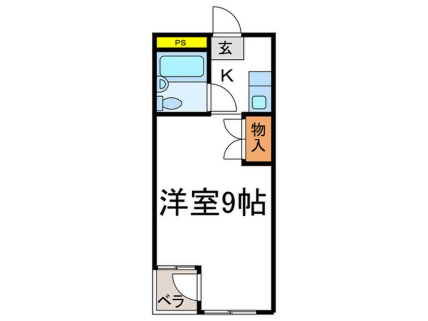 間取図 サンモ－ル林