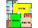 マンション大住の間取図