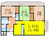 プルミエ－ル春日丘 3LDKの間取り
