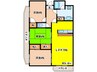 プルミエ－ル春日丘 3LDKの間取り