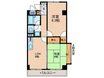 間取図 ハイツマエカワ